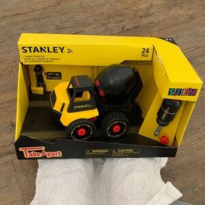 Stanley Jr. Yellow and Black Take Apart Cement Mixer